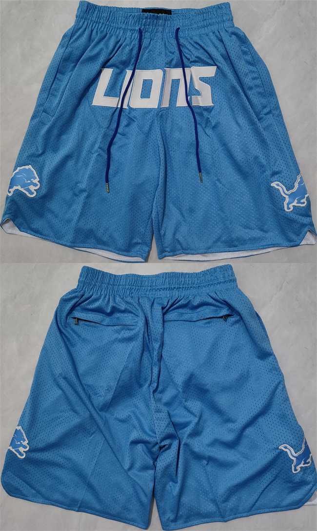 Men's Detroit Lions Blue Shorts (Run Small),We sell and wholesale Men's Detroit Lions Blue Shorts (Run Small) on line form chian!