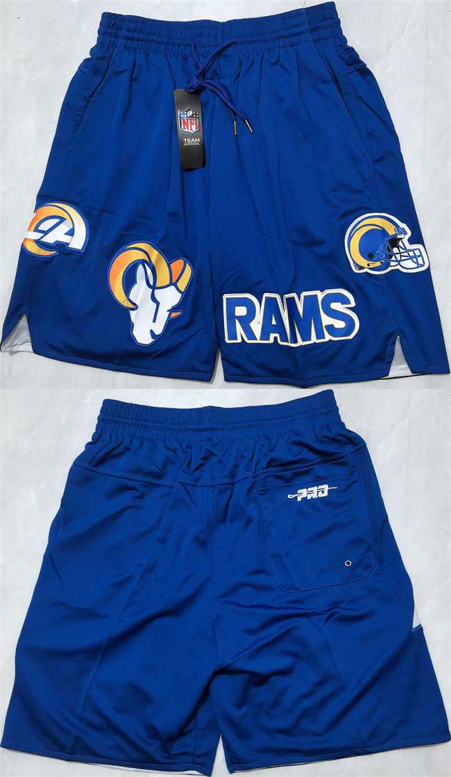 Men's Los Angeles Rams Royal Shorts(Run Small) (Run Small),We sell and wholesale Men's Los Angeles Rams Royal Shorts(Run Small) (Run Small) on line form chian!