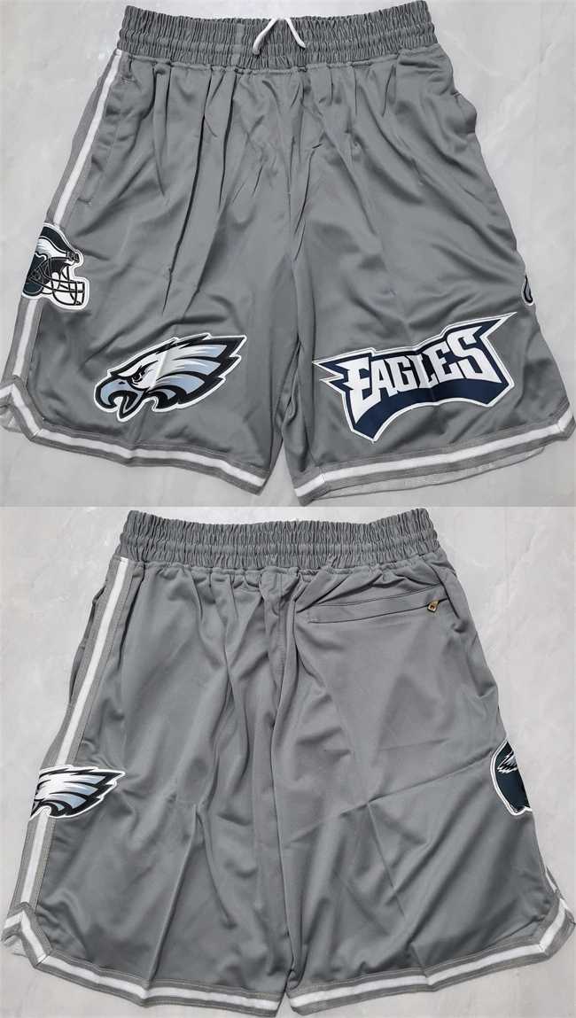 Men's Philadelphia Eagles Grey Shorts (Run Small),We sell and wholesale Men's Philadelphia Eagles Grey Shorts (Run Small) on line form chian!