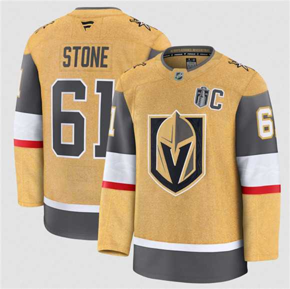Men's Vegas Golden Knights #61 Mark Stone Gold 2026 Stanley Cup Final Patch And C Patch Home Stitched Hockey Jersey Dzhi,We sell and wholesale Men's Vegas Golden Knights #61 Mark Stone Gold 2026 Stanley Cup Final Patch And C Patch Home Stitched Hockey Jersey Dzhi on line form chian!