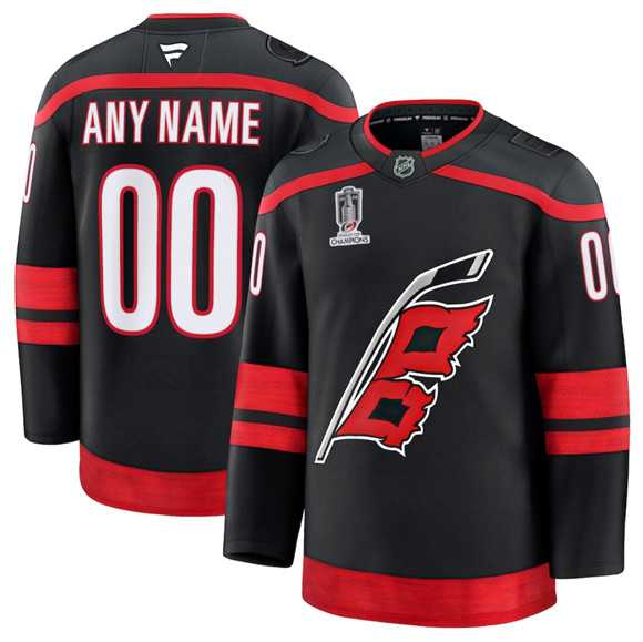 Men's Carolina Hurricanes Active Player Custom Black 2026 Stanley Cup Champions Home Stitched Jersey,We sell and wholesale Men's Carolina Hurricanes Active Player Custom Black 2026 Stanley Cup Champions Home Stitched Jersey on line form chian!