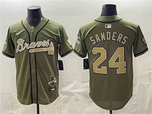 Men's Atlanta Braves #24 Deion Sanders Olive 2026 Armed Forces Day Stitched Jersey Dzhi,We sell and wholesale Men's Atlanta Braves #24 Deion Sanders Olive 2026 Armed Forces Day Stitched Jersey Dzhi on line form chian!