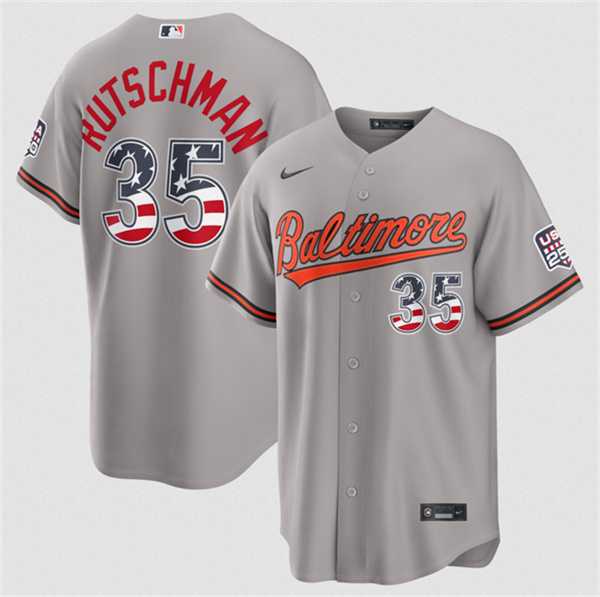 Men's Baltimore Orioles #35 Adley Rutschman Gray USA 250 Fourth of July Home Stitched Jersey Dzhi,We sell and wholesale Men's Baltimore Orioles #35 Adley Rutschman Gray USA 250 Fourth of July Home Stitched Jersey Dzhi on line form chian!