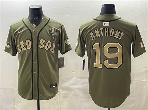 Men's Boston Red Sox #19 Roman Anthony Olive Armed Forces Day Cool Base Stitched Jersey Dzhi,We sell and wholesale Men's Boston Red Sox #19 Roman Anthony Olive Armed Forces Day Cool Base Stitched Jersey Dzhi on line form chian!