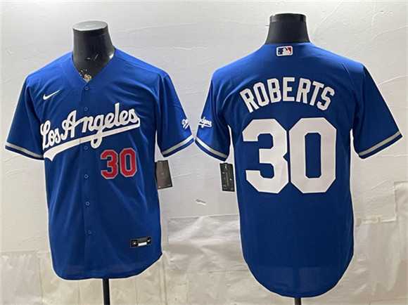 Men's Los Angeles Dodgers #30 Dave Roberts Royal Alternate Stadium Stitched Jersey,We sell and wholesale Men's Los Angeles Dodgers #30 Dave Roberts Royal Alternate Stadium Stitched Jersey on line form chian!