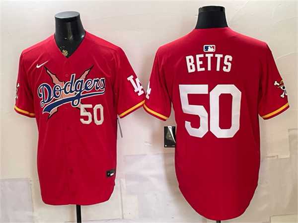 Men's Los Angeles Dodgers x One Piece #50 Mookie Betts Red Vapor Premier Limited Stitched Jersey,We sell and wholesale Men's Los Angeles Dodgers x One Piece #50 Mookie Betts Red Vapor Premier Limited Stitched Jersey on line form chian!