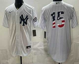 Men's New York Yankees #15 Thurman Munson White 2026 USA 250 Fourth of July Home Stadium Stitched Jersey Dzhi,We sell and wholesale Men's New York Yankees #15 Thurman Munson White 2026 USA 250 Fourth of July Home Stadium Stitched Jersey Dzhi on line form chian!