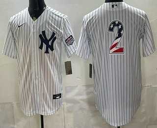 Men's New York Yankees #2 Derek Jeter White 2026 USA 250 Fourth of July Home Stadium Stitched Jersey Dzhi,We sell and wholesale Men's New York Yankees #2 Derek Jeter White 2026 USA 250 Fourth of July Home Stadium Stitched Jersey Dzhi on line form chian!