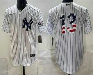 Men's New York Yankees #13 Jazz Chisholm Jr White 2026 USA 250 Fourth of July Home Stadium Stitched Jersey Dzhi,We sell and wholesale Men's New York Yankees #13 Jazz Chisholm Jr White 2026 USA 250 Fourth of July Home Stadium Stitched Jersey Dzhi on line form chian!