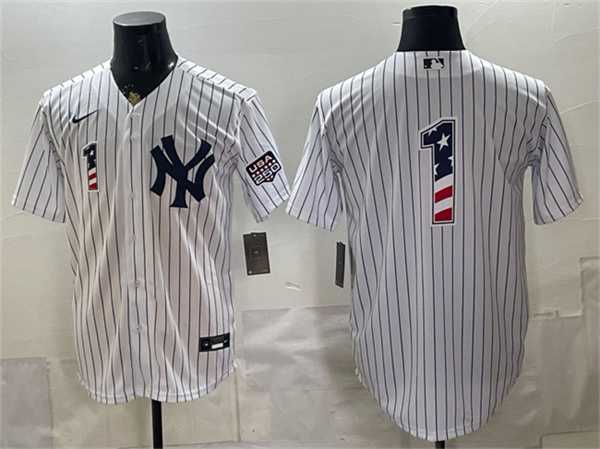 Men's New York Yankees #1 Bobby Murcer White 2026 USA 250 Fourth of July Home Stadium Stitched Jersey Dzhi,We sell and wholesale Men's New York Yankees #1 Bobby Murcer White 2026 USA 250 Fourth of July Home Stadium Stitched Jersey Dzhi on line form chian!