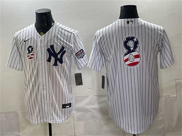 Men's New York Yankees #8 Yogi Berra White 2026 USA 250 Fourth of July Home Stadium Stitched Baseball Jersey Dzhi,We sell and wholesale Men's New York Yankees #8 Yogi Berra White 2026 USA 250 Fourth of July Home Stadium Stitched Baseball Jersey Dzhi on line form chian!