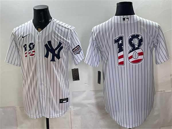 Men's New York Yankees #18 Johnny Damon White 2026 USA 250 Fourth of July Home Stadium Stitched Jersey Dzhi,We sell and wholesale Men's New York Yankees #18 Johnny Damon White 2026 USA 250 Fourth of July Home Stadium Stitched Jersey Dzhi on line form chian!