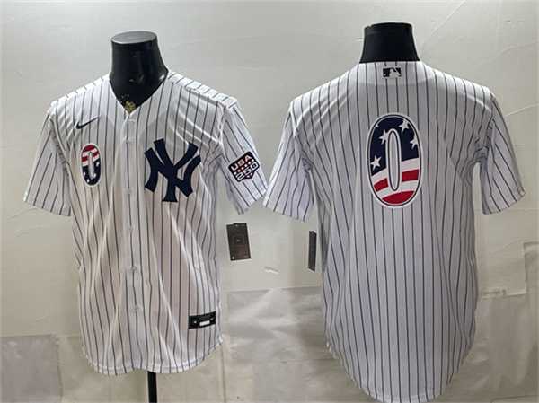 Men's New York Yankees #0 Marcus Stroman White 2026 USA 250 Fourth of July Home Stadium Stitched Baseball Jersey Dzhi,We sell and wholesale Men's New York Yankees #0 Marcus Stroman White 2026 USA 250 Fourth of July Home Stadium Stitched Baseball Jersey Dzhi on line form chian!