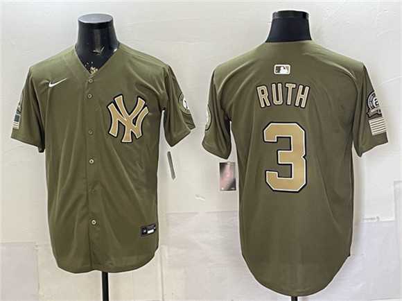 Men's New York Yankees #3 Babe Ruth Olive 2026 Armed Forces Day Stitched Jersey Dzhi,We sell and wholesale Men's New York Yankees #3 Babe Ruth Olive 2026 Armed Forces Day Stitched Jersey Dzhi on line form chian!