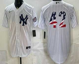 Men's New York Yankees #42 Mariano Rivera White 2026 USA 250 Fourth of July Home Stadium Stitched Jersey Dzhi,We sell and wholesale Men's New York Yankees #42 Mariano Rivera White 2026 USA 250 Fourth of July Home Stadium Stitched Jersey Dzhi on line form chian!