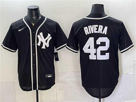 Men's New York Yankees #42 Mariano Rivera 2026 Fashion Replica Black Out Stitched Jersey,We sell and wholesale Men's New York Yankees #42 Mariano Rivera 2026 Fashion Replica Black Out Stitched Jersey on line form chian!