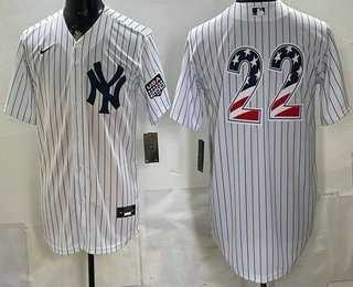 Men's New York Yankees #22 Ben Rice White 2026 USA 250 Fourth of July Home Stadium Stitched Jersey Dzhi,We sell and wholesale Men's New York Yankees #22 Ben Rice White 2026 USA 250 Fourth of July Home Stadium Stitched Jersey Dzhi on line form chian!