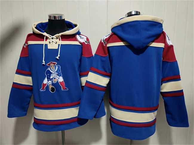 Men's New England Patriots Blank Navy Ageless Must-Have Lace-Up Pullover Hoodie,We sell and wholesale Men's New England Patriots Blank Navy Ageless Must-Have Lace-Up Pullover Hoodie on line form chian!