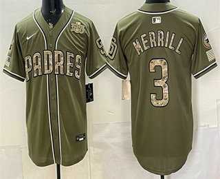 Men's San Diego Padres #3 Jackson Merrill Olive 2026 Armed Forces DayJersey Dzhi,We sell and wholesale Men's San Diego Padres #3 Jackson Merrill Olive 2026 Armed Forces DayJersey Dzhi on line form chian!
