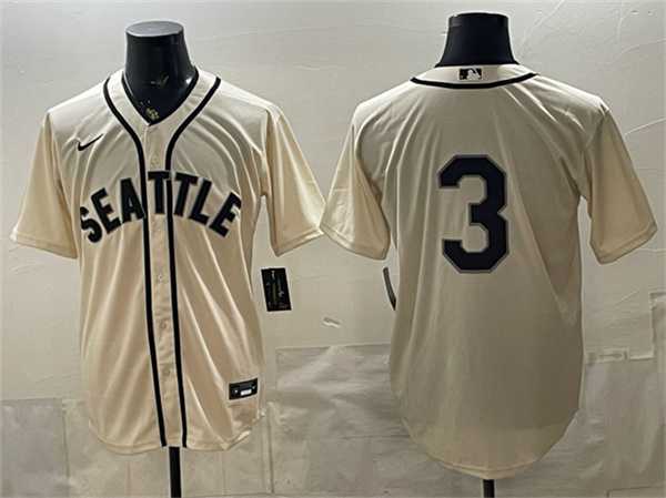 Men's Seattle Mariners #3 J.P. Crawford Cream Alternate Stitched Jersey,We sell and wholesale Men's Seattle Mariners #3 J.P. Crawford Cream Alternate Stitched Jersey on line form chian!