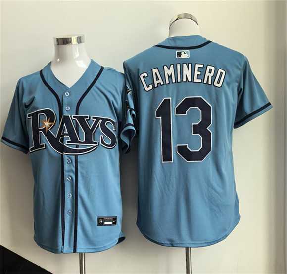 Men's Tampa Bay Rays #13 Junior Caminero Blue 2026 Limited Stitched Jersey,We sell and wholesale Men's Tampa Bay Rays #13 Junior Caminero Blue 2026 Limited Stitched Jersey on line form chian!
