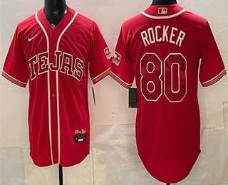 Men's Texas Rangers #80 Kumar Rocker Red 2026 City Connect Stadium Jersey,We sell and wholesale Men's Texas Rangers #80 Kumar Rocker Red 2026 City Connect Stadium Jersey on line form chian!