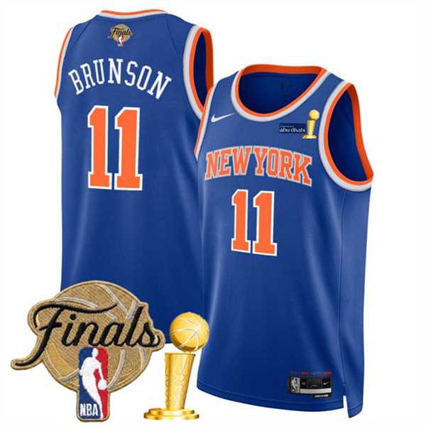 Men's New Yok Knicks #11 Jalen Brunson Blue 2026 Finals Patch And Finals Champions Patch Icon Edition Stitched Basketball Jersey Dzhi,We sell and wholesale Men's New Yok Knicks #11 Jalen Brunson Blue 2026 Finals Patch And Finals Champions Patch Icon Edition Stitched Basketball Jersey Dzhi on line form chian!
