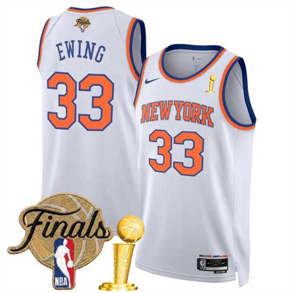 New Yok Knicks #33 Patrick Ewing White 2026 Finals Patch Association Edition Stitched Basketball Jersey Dzhi,We sell and wholesale New Yok Knicks #33 Patrick Ewing White 2026 Finals Patch Association Edition Stitched Basketball Jersey Dzhi on line form chian!