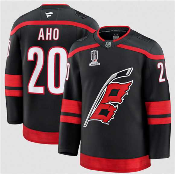 Men's Carolina Hurricanes #20 Sebastian Aho Black 2026 Stanley Cup Champions Home Stitched Jersey Dzhi,We sell and wholesale Men's Carolina Hurricanes #20 Sebastian Aho Black 2026 Stanley Cup Champions Home Stitched Jersey Dzhi on line form chian!