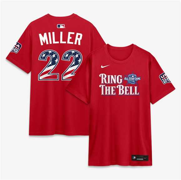 Men's National League #22 Mason Miller Red 2026 All-Star Game Name & Number T-Shirt,We sell and wholesale Men's National League #22 Mason Miller Red 2026 All-Star Game Name & Number T-Shirt on line form chian!
