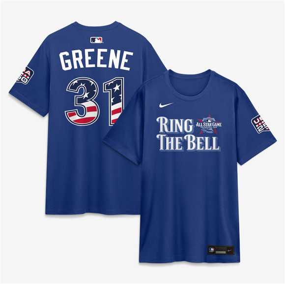Men's American League #31 Riley Greene Blue 2026 All-Star Game Name & Number T-Shirt,We sell and wholesale Men's American League #31 Riley Greene Blue 2026 All-Star Game Name & Number T-Shirt on line form chian!