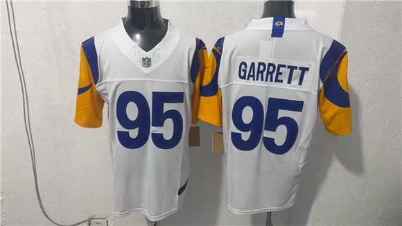 Men's Los Angeles Rams #95 Myles Garrett White 2026 F.U.S.E. Vapor Limited Stitched Jersey,We sell and wholesale Men's Los Angeles Rams #95 Myles Garrett White 2026 F.U.S.E. Vapor Limited Stitched Jersey on line form chian!
