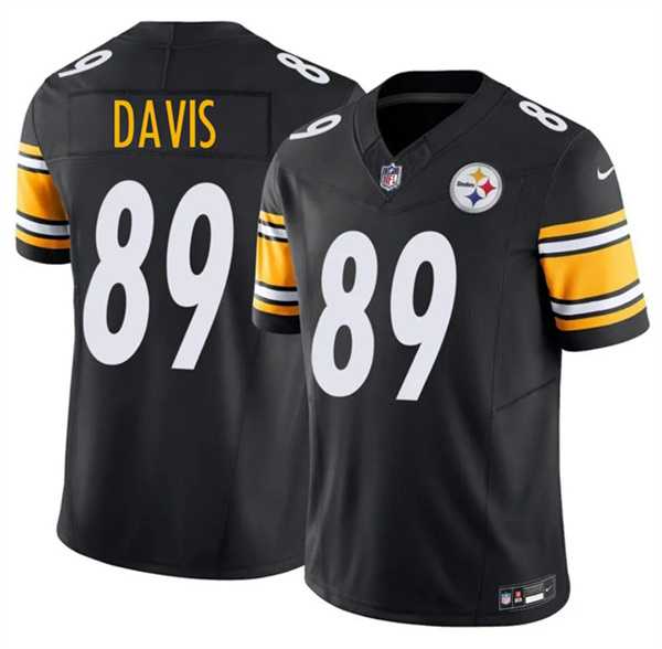 Men's Pittsburgh Steelers #89 Joaquin Davis Black 2026 F.U.S.E. Vapor Limited Stitched Jersey,We sell and wholesale Men's Pittsburgh Steelers #89 Joaquin Davis Black 2026 F.U.S.E. Vapor Limited Stitched Jersey on line form chian!
