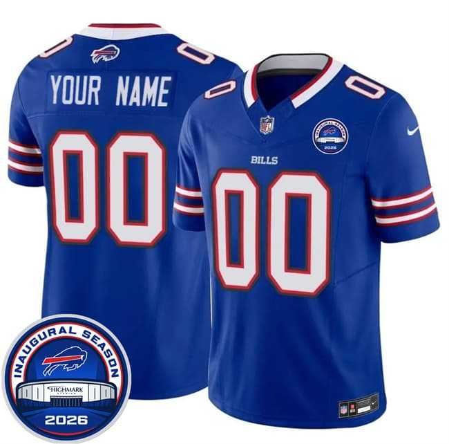 Men's Buffalo Bills Active Player Custom Blue F.U.S.E. 2026 Inaugural Season at Highmark Stadium Stitched Jersey,We sell and wholesale Men's Buffalo Bills Active Player Custom Blue F.U.S.E. 2026 Inaugural Season at Highmark Stadium Stitched Jersey on line form chian!