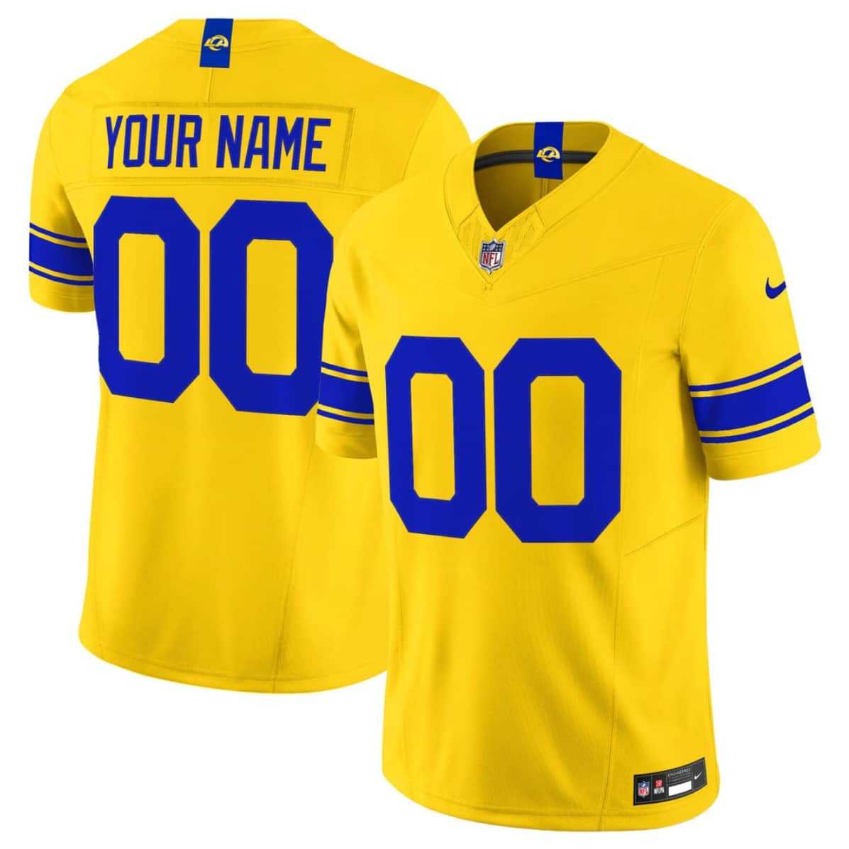 Men's Los Angeles Rams Active Player Custom Yellow 2026 F.U.S.E. Vapor Limited Stitched Jersey,We sell and wholesale Men's Los Angeles Rams Active Player Custom Yellow 2026 F.U.S.E. Vapor Limited Stitched Jersey on line form chian!