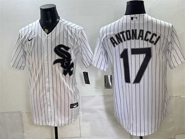 Men's Chicago White Sox #17 Sam Antonacci White Home Stitched Jersey,We sell and wholesale Men's Chicago White Sox #17 Sam Antonacci White Home Stitched Jersey on line form chian!