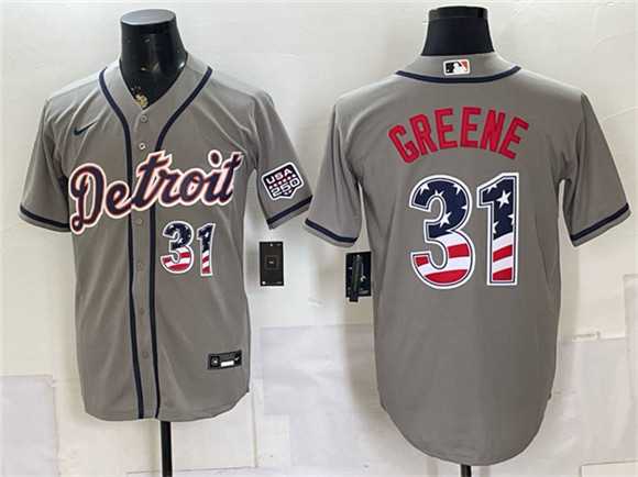 Men's Detroit Tigers #31 Riley Greene Gray 2026 USA 250 Fourth of July Stitched Jersey Dzhi,We sell and wholesale Men's Detroit Tigers #31 Riley Greene Gray 2026 USA 250 Fourth of July Stitched Jersey Dzhi on line form chian!