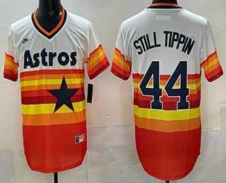 Men's Houston Astros #44 Still Tippin Orange Rainbow Cooperstown Stitched Cool Base Jersey Dzhi,We sell and wholesale Men's Houston Astros #44 Still Tippin Orange Rainbow Cooperstown Stitched Cool Base Jersey Dzhi on line form chian!