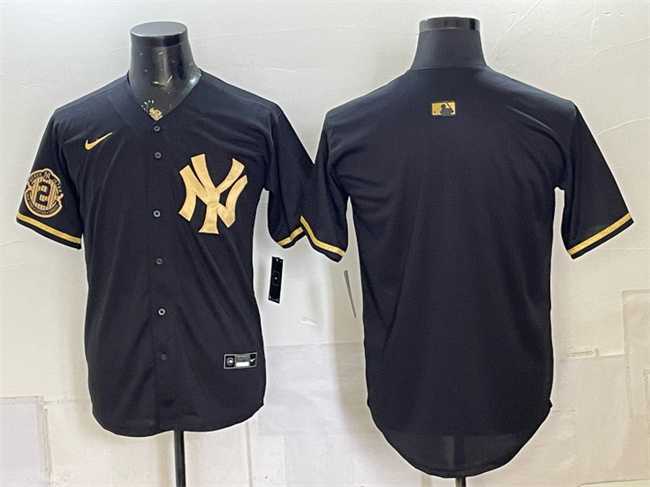 Men's New York Yankees Blank Black Gold With Patch Stitched Jersey Dzhi,We sell and wholesale Men's New York Yankees Blank Black Gold With Patch Stitched Jersey Dzhi on line form chian!