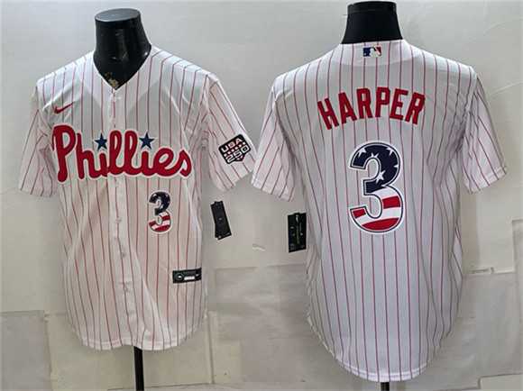 Men's Philadelphia Phillies #3 Bryce Harper White USA 250 Fourth of July Home Stitched Jersey Dzhi,We sell and wholesale Men's Philadelphia Phillies #3 Bryce Harper White USA 250 Fourth of July Home Stitched Jersey Dzhi on line form chian!