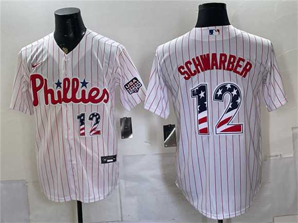 Men's Philadelphia Phillies #12 Kyle Schwarber White USA 250 Fourth of July Home Stitched Jersey Dzhi,We sell and wholesale Men's Philadelphia Phillies #12 Kyle Schwarber White USA 250 Fourth of July Home Stitched Jersey Dzhi on line form chian!