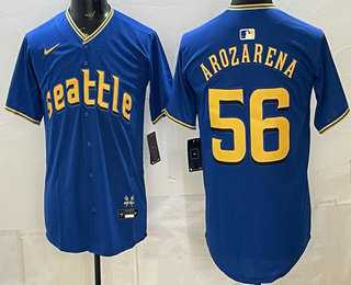 Men's Seattle Mariners #56 Randy Arozarena Blue City Limited Jersey Dzhi,We sell and wholesale Men's Seattle Mariners #56 Randy Arozarena Blue City Limited Jersey Dzhi on line form chian!