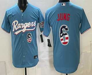 Men's Texas Rangers #6 Josh Jung Blue 2026 USA 250 Fourth of July Stitched Jersey Dzhi,We sell and wholesale Men's Texas Rangers #6 Josh Jung Blue 2026 USA 250 Fourth of July Stitched Jersey Dzhi on line form chian!