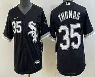 Youth Chicago White Sox #35 Frank Thomas Black Stitched Jersey,We sell and wholesale Youth Chicago White Sox #35 Frank Thomas Black Stitched Jersey on line form chian!