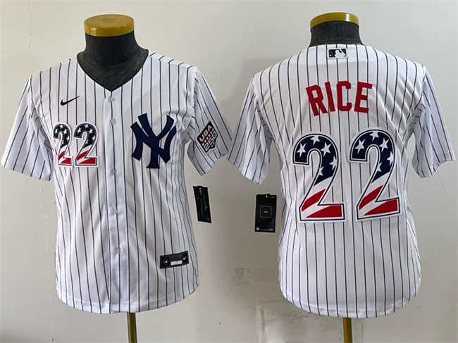 Youth New York Yankees #22 Ben Rice White USA 250 Fourth of July Home Stadium Stitched Jersey Dzhi,We sell and wholesale Youth New York Yankees #22 Ben Rice White USA 250 Fourth of July Home Stadium Stitched Jersey Dzhi on line form chian!