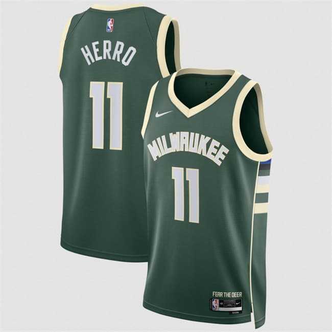 Men's Milwaukee Bucks #11 Tyler Herro Green 2026 Icon Edition Stitched Jersey Dzhi,We sell and wholesale Men's Milwaukee Bucks #11 Tyler Herro Green 2026 Icon Edition Stitched Jersey Dzhi on line form chian!