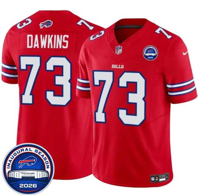 Men's Buffalo Bills #73 Dion Dawkins Red F.U.S.E. 2026 Inaugural Season at Highmark Stadium Stitched Jersey Dzhi,We sell and wholesale Men's Buffalo Bills #73 Dion Dawkins Red F.U.S.E. 2026 Inaugural Season at Highmark Stadium Stitched Jersey Dzhi on line form chian!
