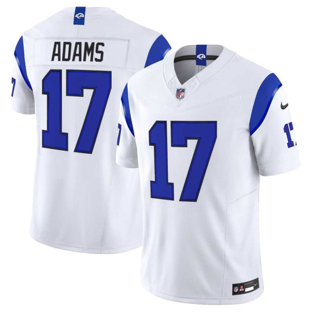 Men's Los Angeles Rams #17 Davante Adams White 2026 F.U.S.E. Vapor Limited Stitched Jersey Dzhi,We sell and wholesale Men's Los Angeles Rams #17 Davante Adams White 2026 F.U.S.E. Vapor Limited Stitched Jersey Dzhi on line form chian!