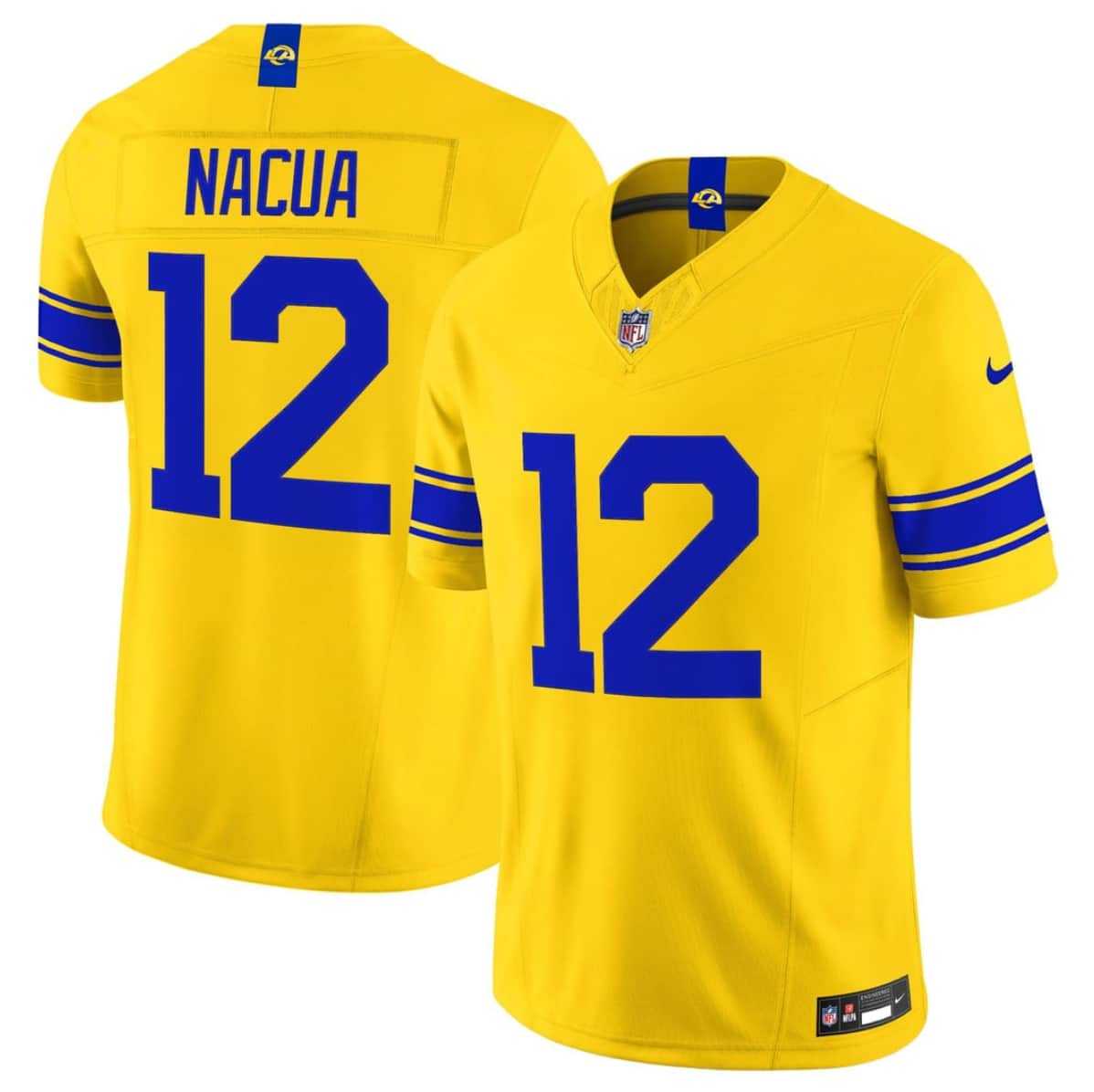 Men's Los Angeles Rams #12 Puka Nacua Yellow 2026 F.U.S.E. Vapor Limited Stitched Jersey Dzhi,We sell and wholesale Men's Los Angeles Rams #12 Puka Nacua Yellow 2026 F.U.S.E. Vapor Limited Stitched Jersey Dzhi on line form chian!