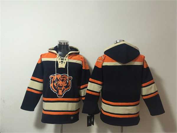 Men's Chicago Bears Blank Navy Ageless Must-Have Lace-Up Pullover Hoodie,We sell and wholesale Men's Chicago Bears Blank Navy Ageless Must-Have Lace-Up Pullover Hoodie on line form chian!